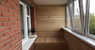 Отделка, остекление, утепление балконов в Борзе от 204 руб. м/2.