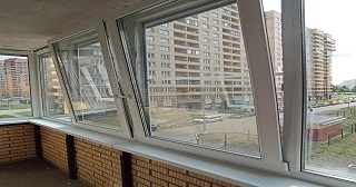 Остекление балкона Борзя цена от 9667 руб. м/п. за 49 часов