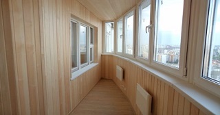 Внутренняя отделка лоджии Борзя, цена от 204 руб. м2